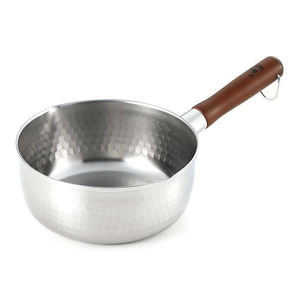 片手鍋 郷技 ステンレス雪平鍋 20cm IH対応