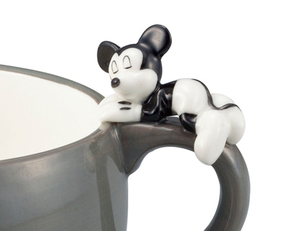 スープカップ ミッキーマウス おやすみ 390ml 持ち手付き 磁器 食器 キャラクター