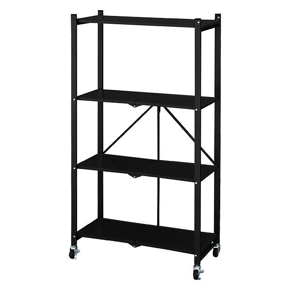 スチールラック 3段 キャスター付 折りたたみ RALD 幅71.5cm