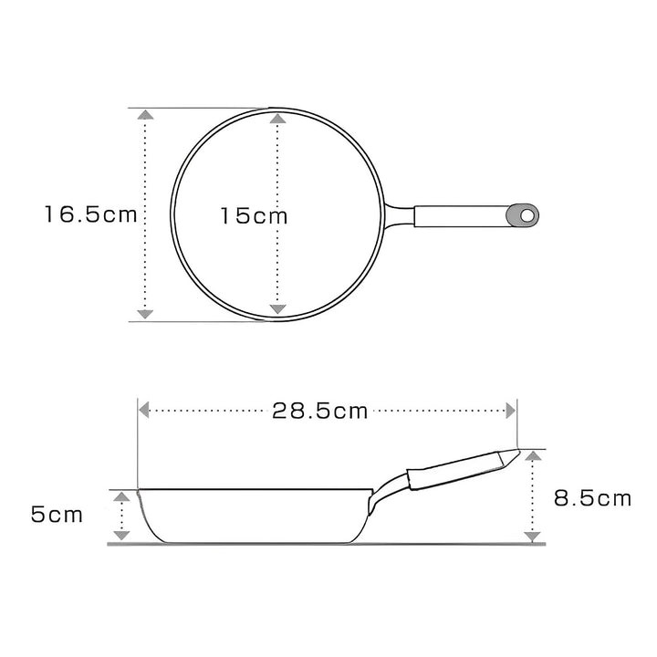 フライパン15cmIH対応O.E.C.minima脇雅世貝印