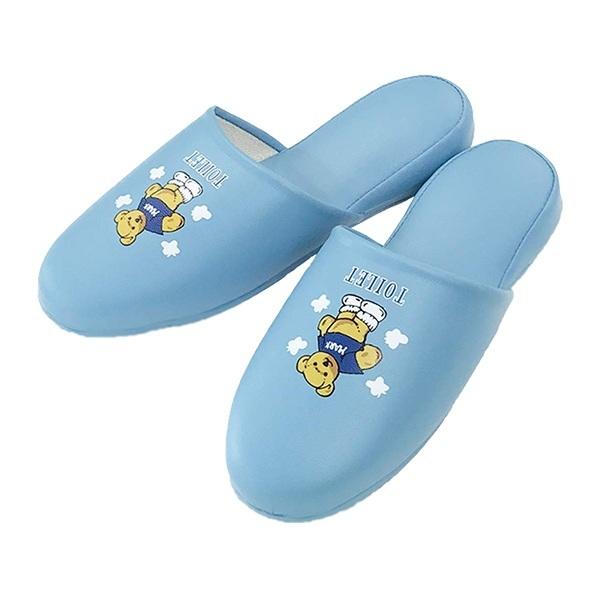 トイレスリッパ クマトイレ吊り込み Mサイズ