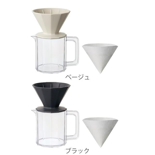 キントーKINTOコーヒーサーバードリッパーセット600ml4cupsALFRESCOアルフレスコ