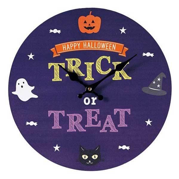 掛け時計 33cm TRICK OR TREAT EVENT series モチーフクロック