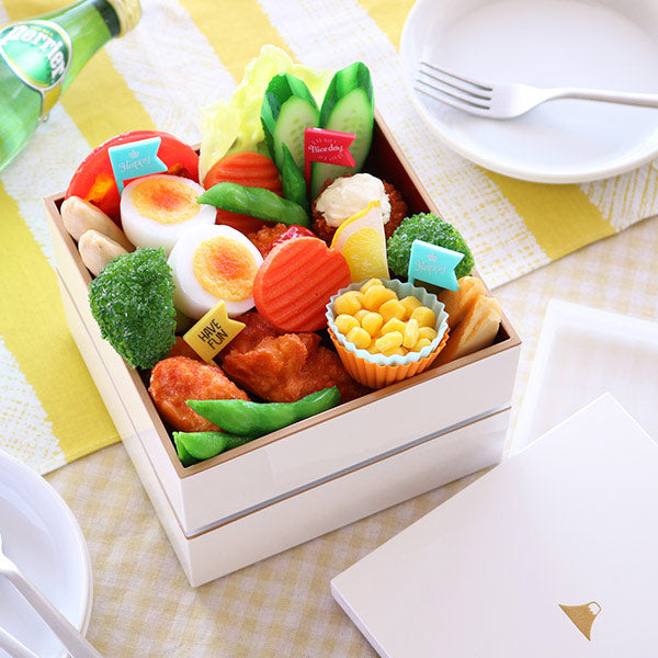 重箱 富士山 二段重 シール蓋付 1600ml – ハウジー