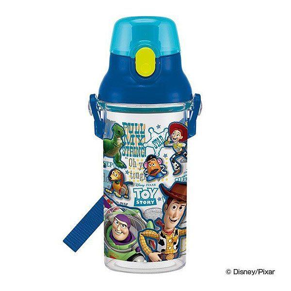 水筒 子供 トイ・ストーリー 直飲み ワンプッシュボトル プラスチック製 480ml 食洗機対応 -1