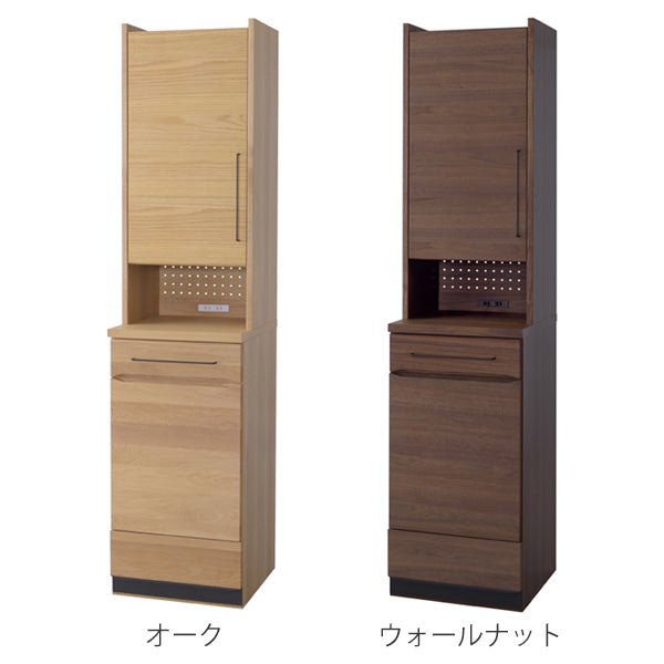 食器棚 ハイタイプ カップボード 天然木 日本製 約幅45cm -5