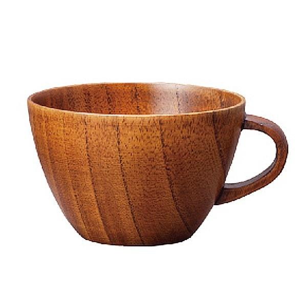 ティーカップ 200ml 木製 漆 マグカップ 天然木 食器