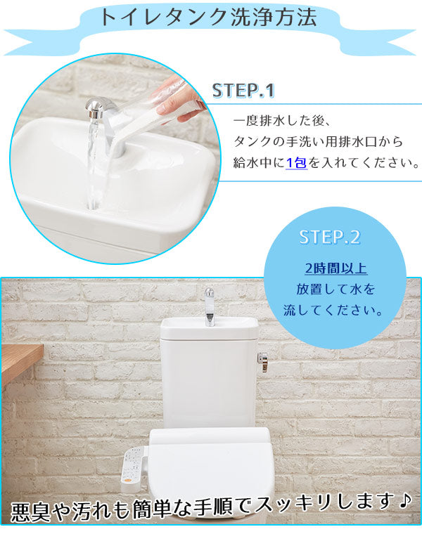 トイレタンクの洗浄剤 8回分 35g クラフトマンシップ 木村石鹸