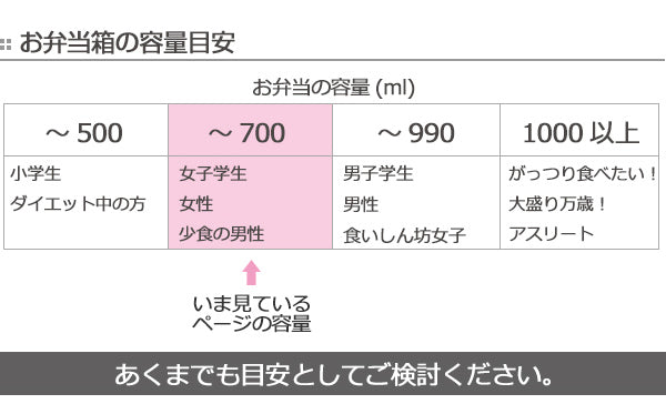 お弁当箱 オベロ ワイド ランチボックス 1段 650ml 日本製