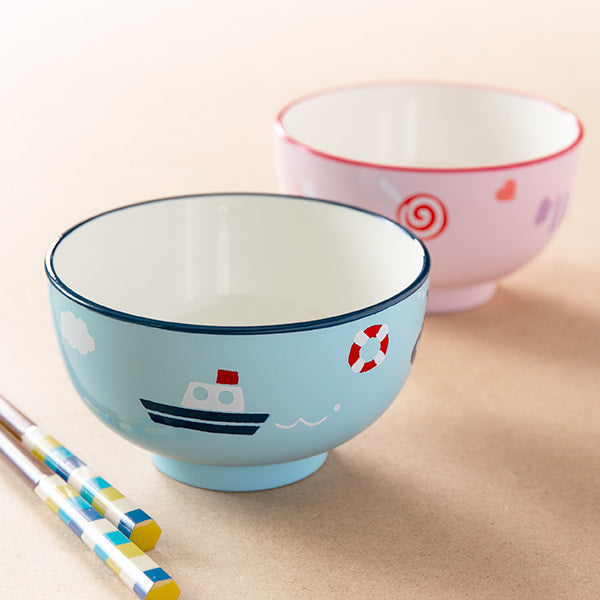 汁椀 260ml Lovely Kids 合成漆器 食器 日本製