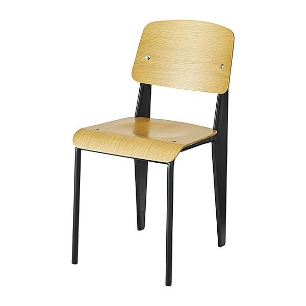 チェア 座面高48cm 天然木 木製 椅子