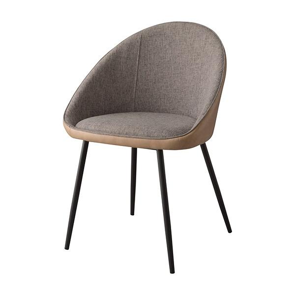 チェア 座面高約46cm 椅子 スチール ソフトレザー