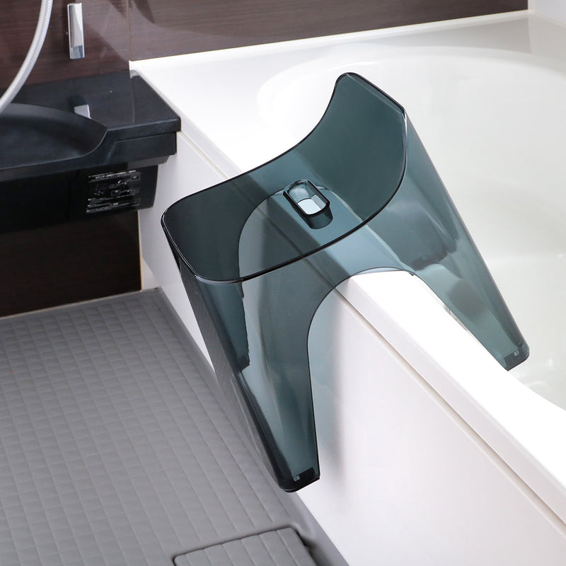 風呂椅子 洗面器 手桶 セット ヒューバス クリア バススツール まとめ買い 3点セット 座面25cm -15