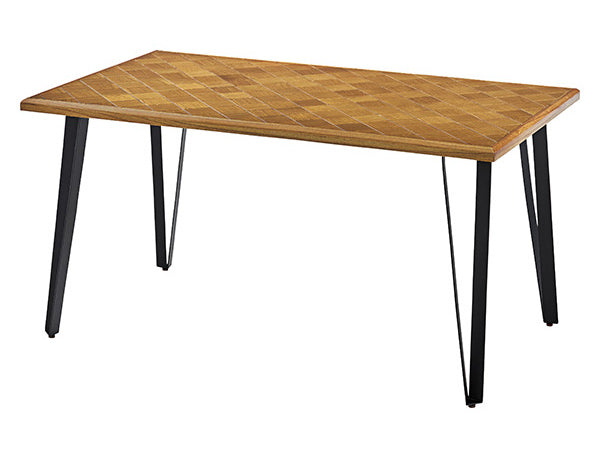 ダイニングテーブル 天然木 木製 幅138cm