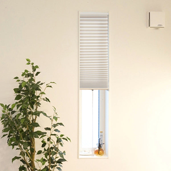 小窓用スクリーン断熱幅59×丈135cm突っ張り棒なしハニカムシェード