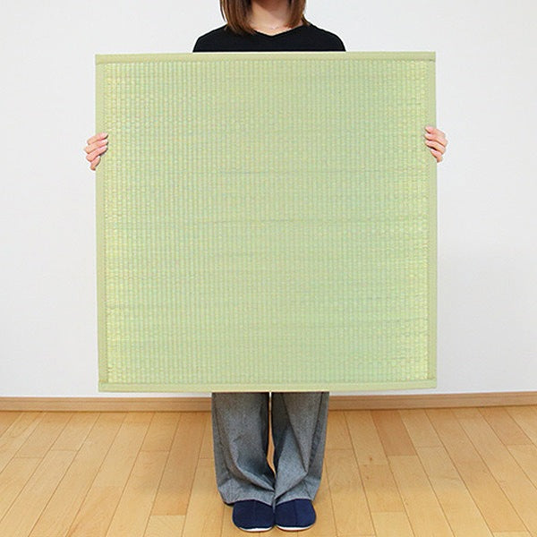 畳 ユニット畳 い草 畳マット ふんわりフロアー畳 椿 約82×82cm 4枚セット 2畳