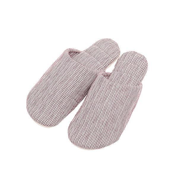 スリッパ M 約22.5～24.5cm jyabjyab 爽やかコットンリネン 洗える