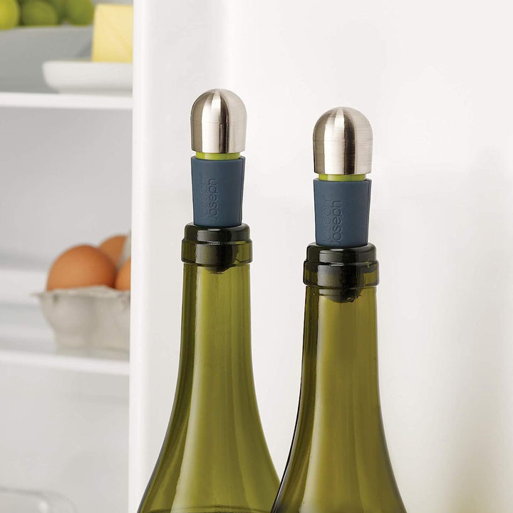 JosephJosephボトルストッパーツイストロックワインストッパーバーワイズ