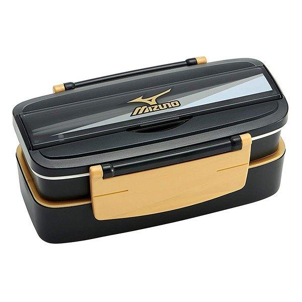 お弁当箱 ２段メンズタイトランチ ミズノ MIZUNO 900ml 2段 箸付き 男子