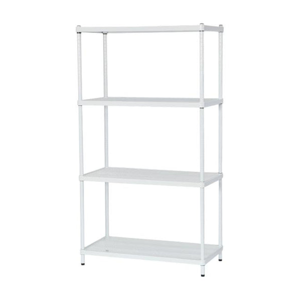 【在庫限り・入荷無し】スチールラック 4段 メタルメッシュラック 幅90cm -1