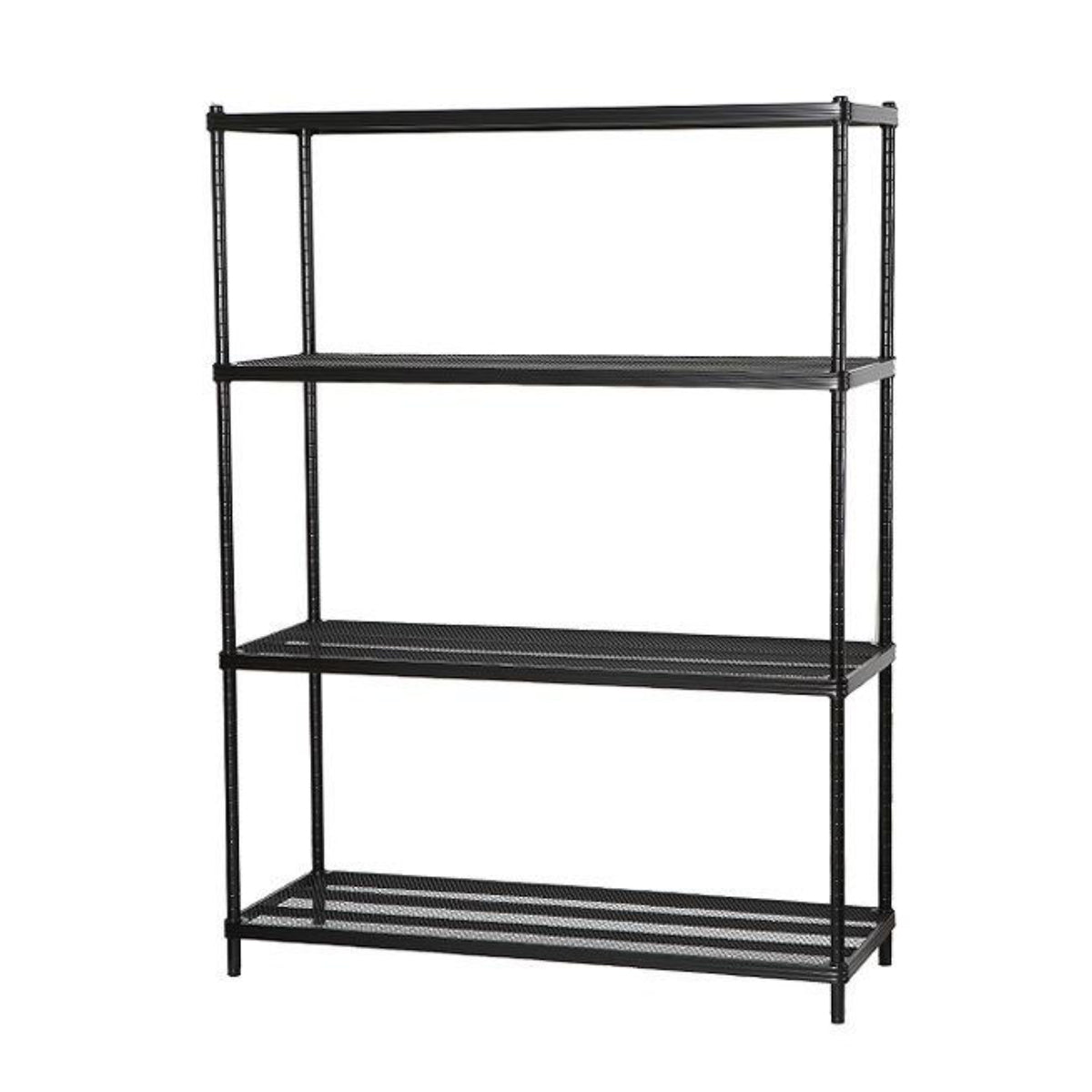 在庫限り・入荷無し】スチールラック 4段 メタルメッシュラック 幅