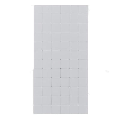 タイルシール タイルシート メタルタイル ホワイト 耐熱 防水 耐水