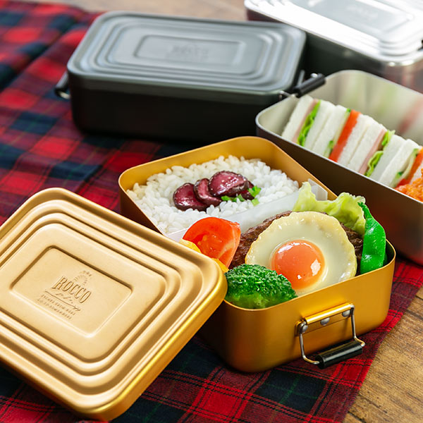 オファー アルミ お 弁当 箱 車