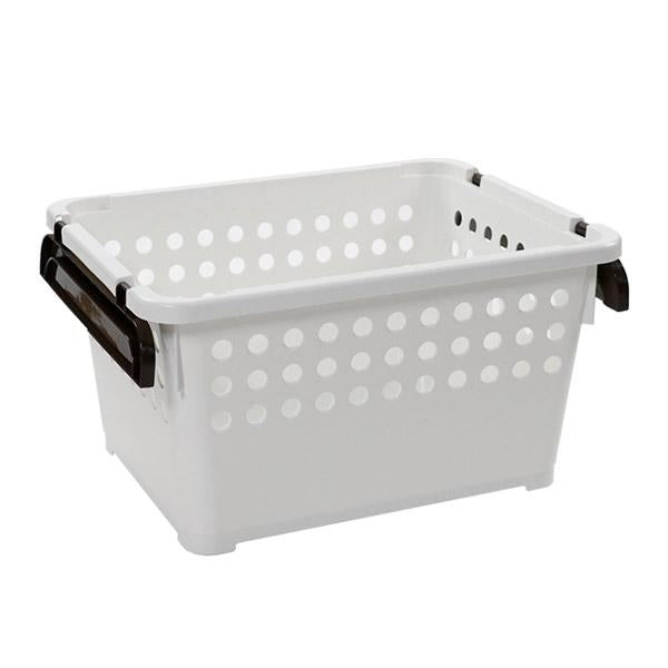 バスケット スタッキングバスケット 浅型