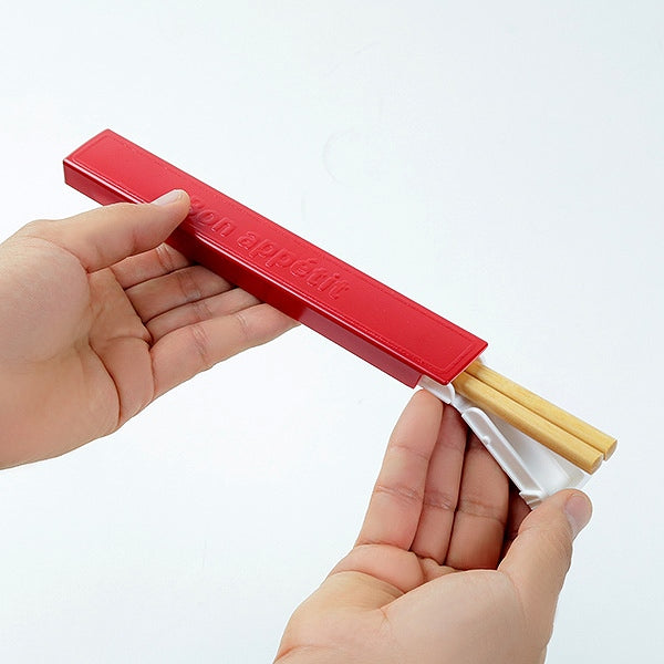 箸箱 箸・箸箱セット スライド式 ココポット 18cm 箸 箸箱