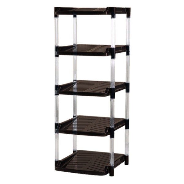 シューズラック 5段 幅29.7cm クリスタル