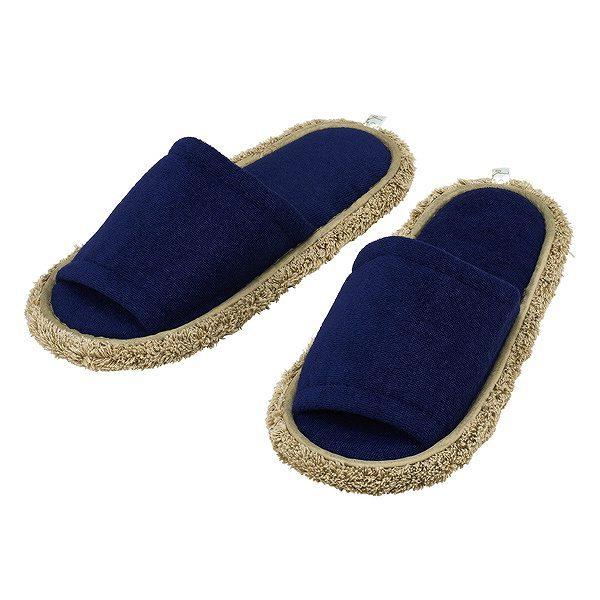 スリッパ モップ付き 激落ちくん お掃除スリッパ 床掃除 掃除 スリッパ