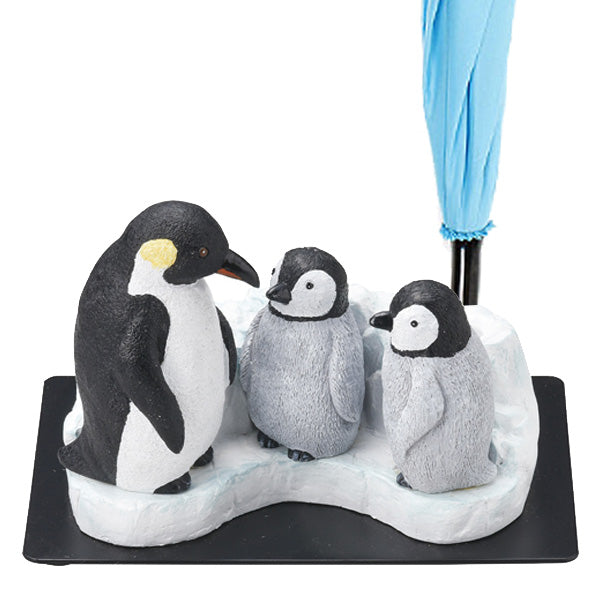 傘立て ペンギン親子 3本収納 置物 動物 傘たて アンブレラスタンド
