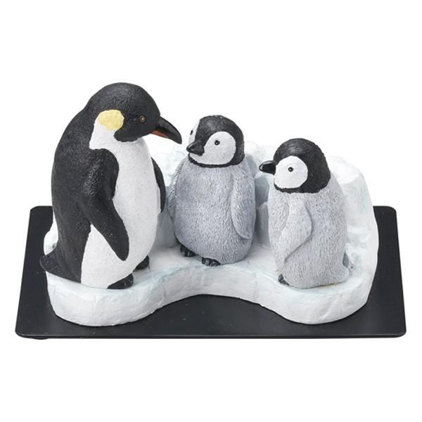傘立て ペンギン親子 3本収納 置物 動物 傘たて アンブレラスタンド