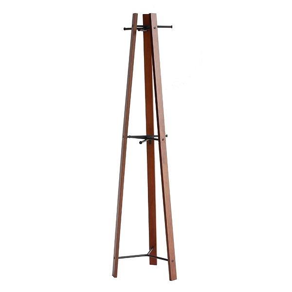 ハンガーラック 三脚型 ポールハンガー Anthem 高さ165cm ブラウン