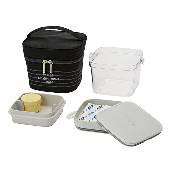 お弁当箱 2段 サーモス thermos 保冷サラダコンテナー 810ml DJR-950