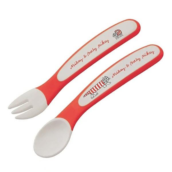 スプーン フォーク セット リサラーソン 子供用 プラスチック製