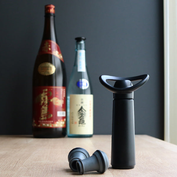 ボトルストッパー日本酒保存器具酒鮮ポンプストッパー密閉保存