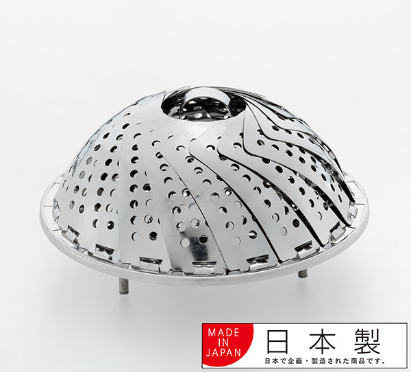蒸し器 料理のいろは フリーサイズ蒸し器 ステンレス 燕三条製 – ハウジー