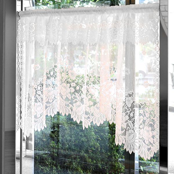 カフェカーテン デザインカーテン 145×85cm