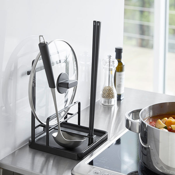 tower 鍋蓋＆キッチンツールスタンド タワー -3