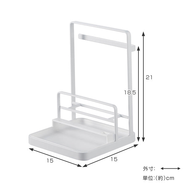 tower 鍋蓋＆キッチンツールスタンド タワー -5