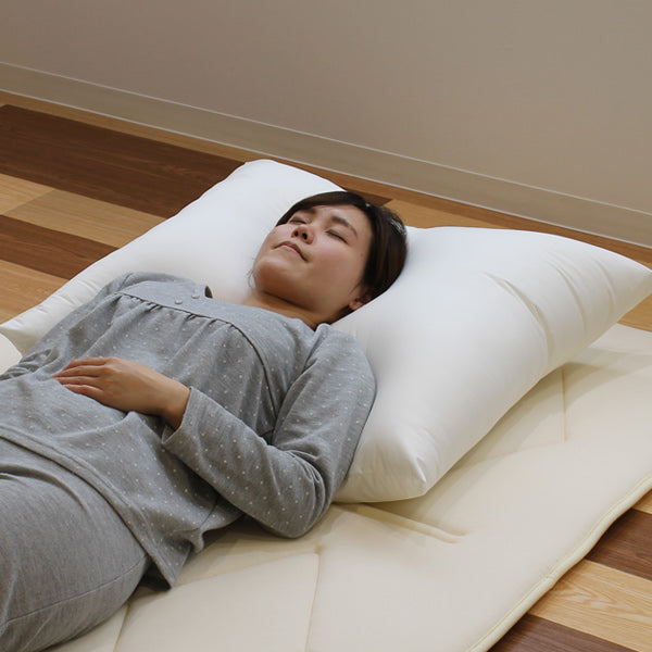 枕 ふわふわ 肩まで支えるBIGまくら 大きい 68×80cm 日本製 – ハウジー