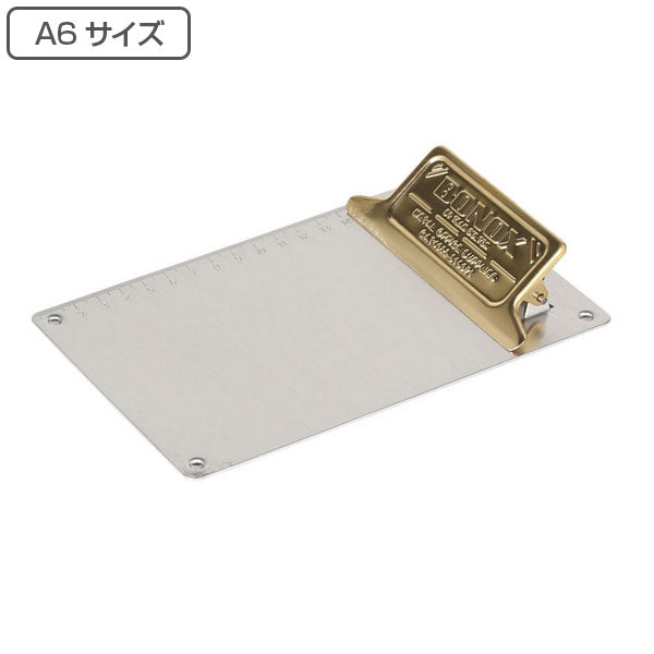 クリップボード A6 ダルトン DULTON METAL CLIP BOARD メタル 