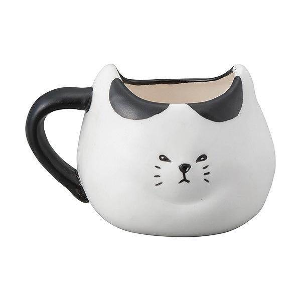 マグカップ 400ml ふてぶてしい猫 ぶちねこ 磁器製 かわいい