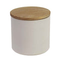 保存容器 LOLO ロロ 250ml 陶器 丸型 木蓋付き SALIU