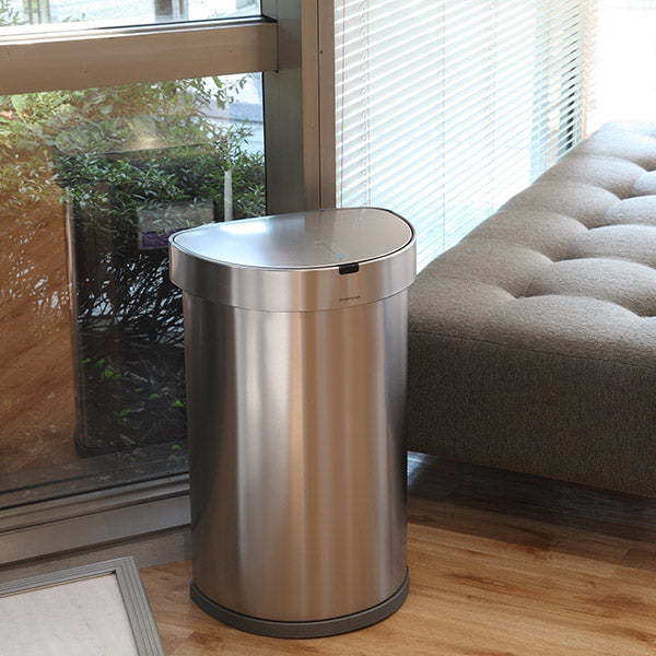 ゴミ箱 45L simplehuman 正規品 セミラウンド -21