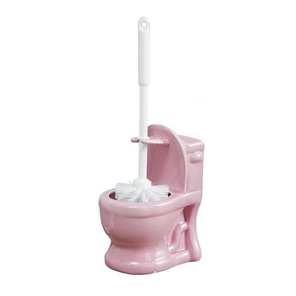 トイレブラシ toilet トイレット 陶器 ユニークトイレブラシセット トイレ掃除