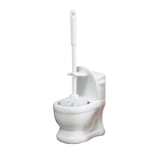 トイレブラシ toilet トイレット 陶器 ユニークトイレブラシセット トイレ掃除