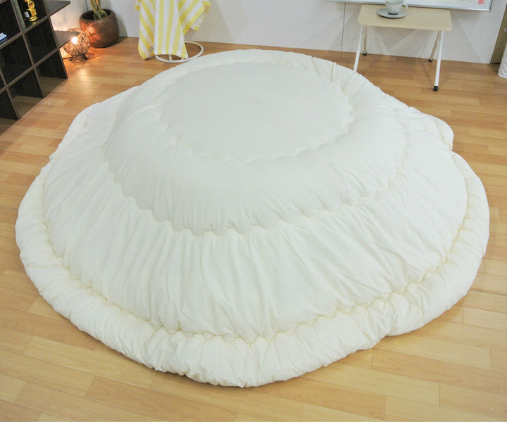 こたつ布団 直径230cm カバーなし 円形 日本製 -5
