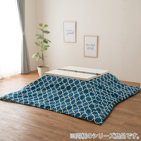 こたつ布団 楕円形 ワイド 210×300cm 円形 日本製 綿100％ こたつ コタツ カバー 消臭 抗菌